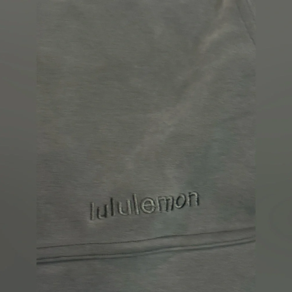Lululemon Black Softstreme Perfectly Oversized Cropped Crew Set
